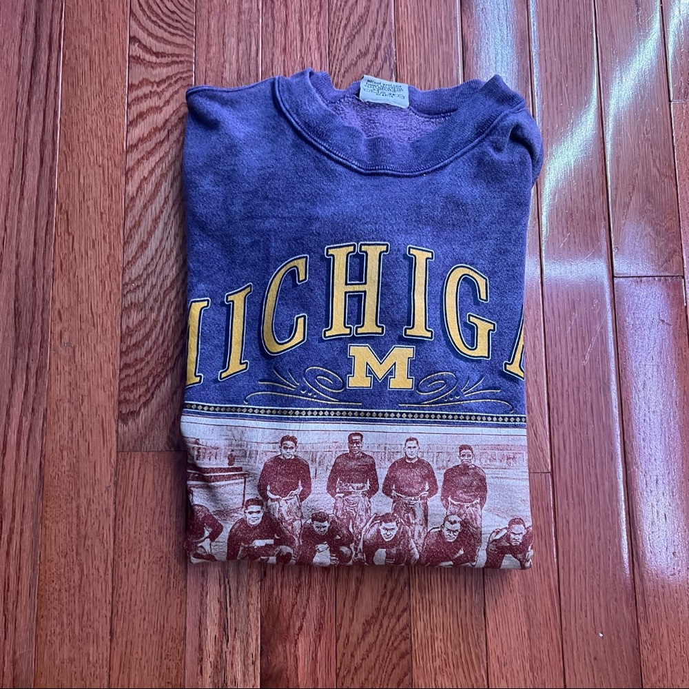 vintage michigan sweatshirt - Picture 5 of 6